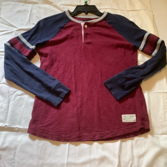 . Boy Long Sleeve Shirt lot (5 shirts), size 10-14, - Picture 5 of 10